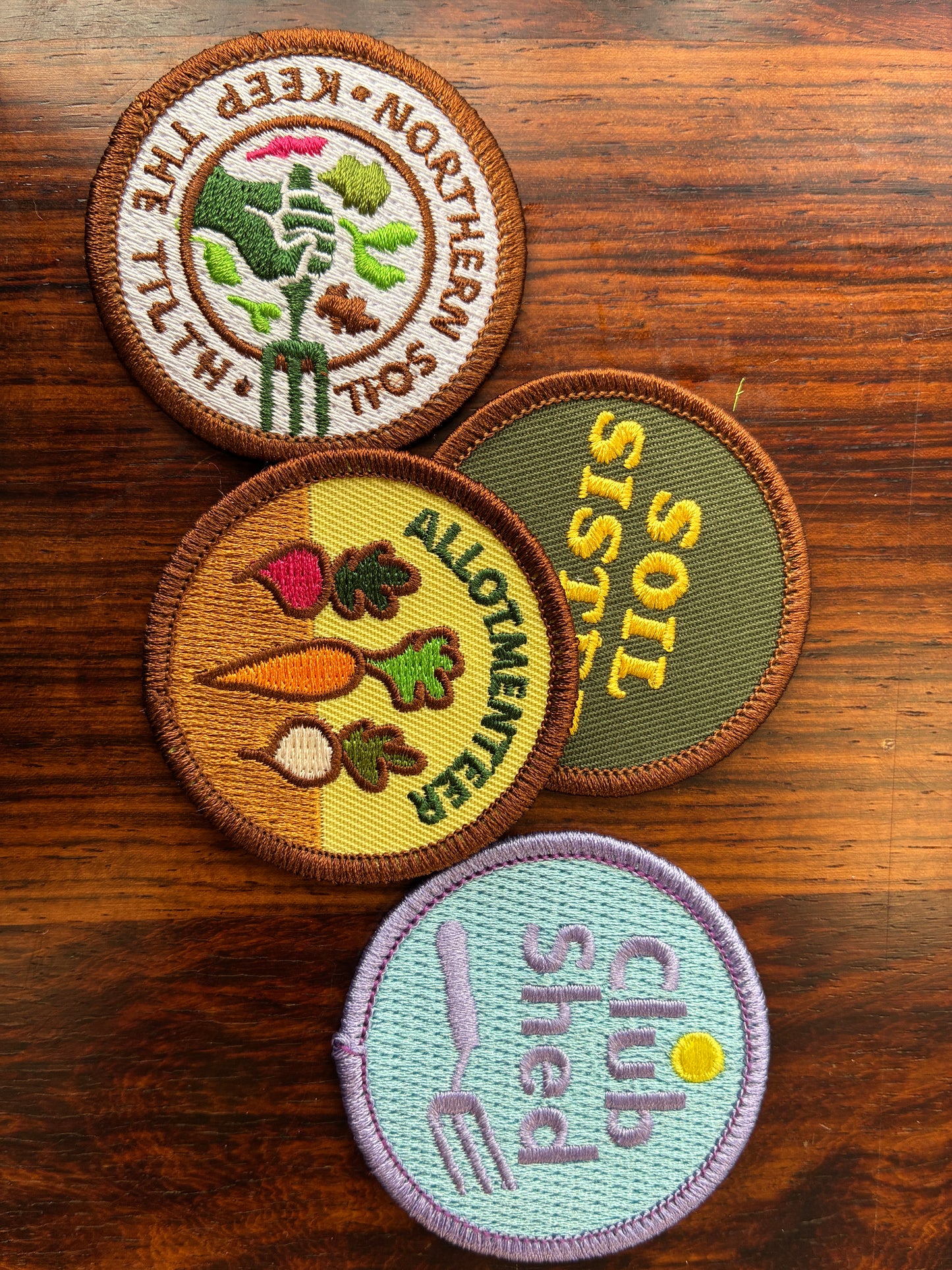 Iron-on Patches by Emily Chappell