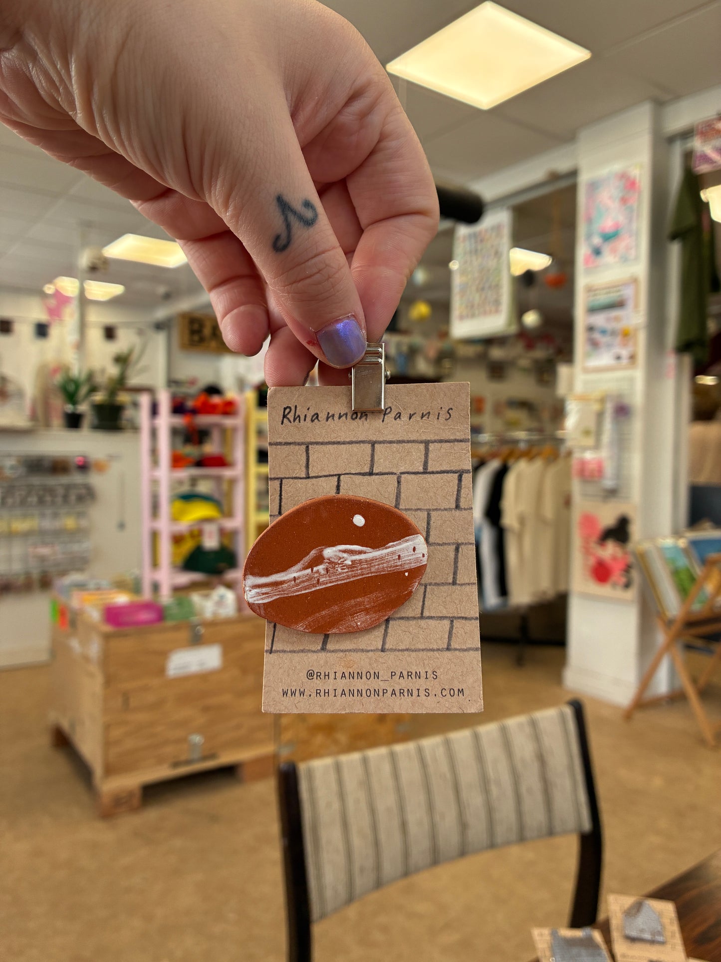 Rhiannon Parnis - Ceramic Brooches