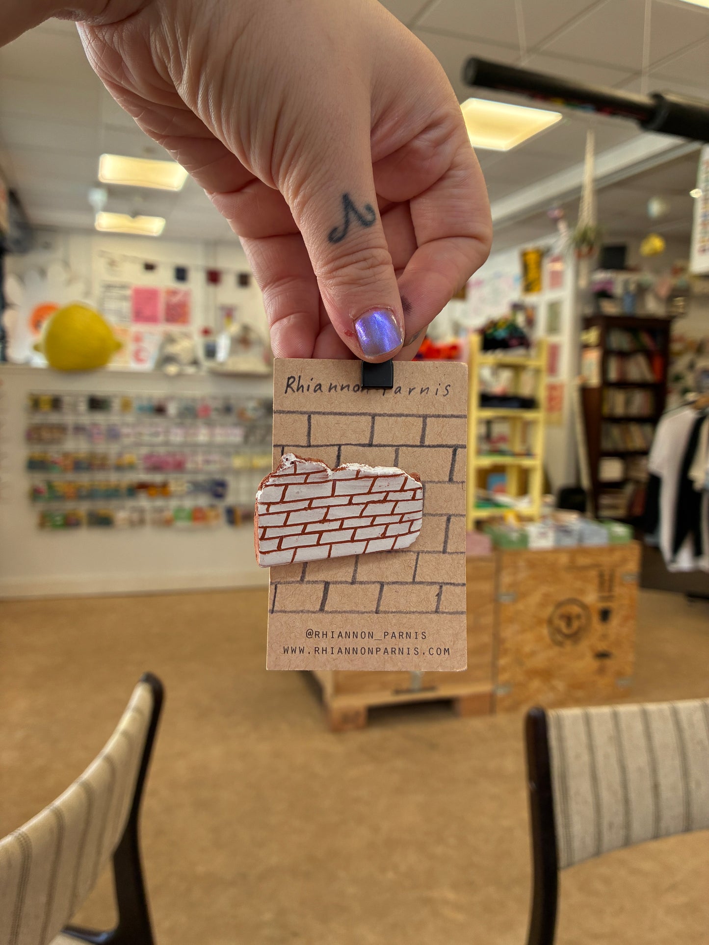 Rhiannon Parnis - Ceramic Brooches