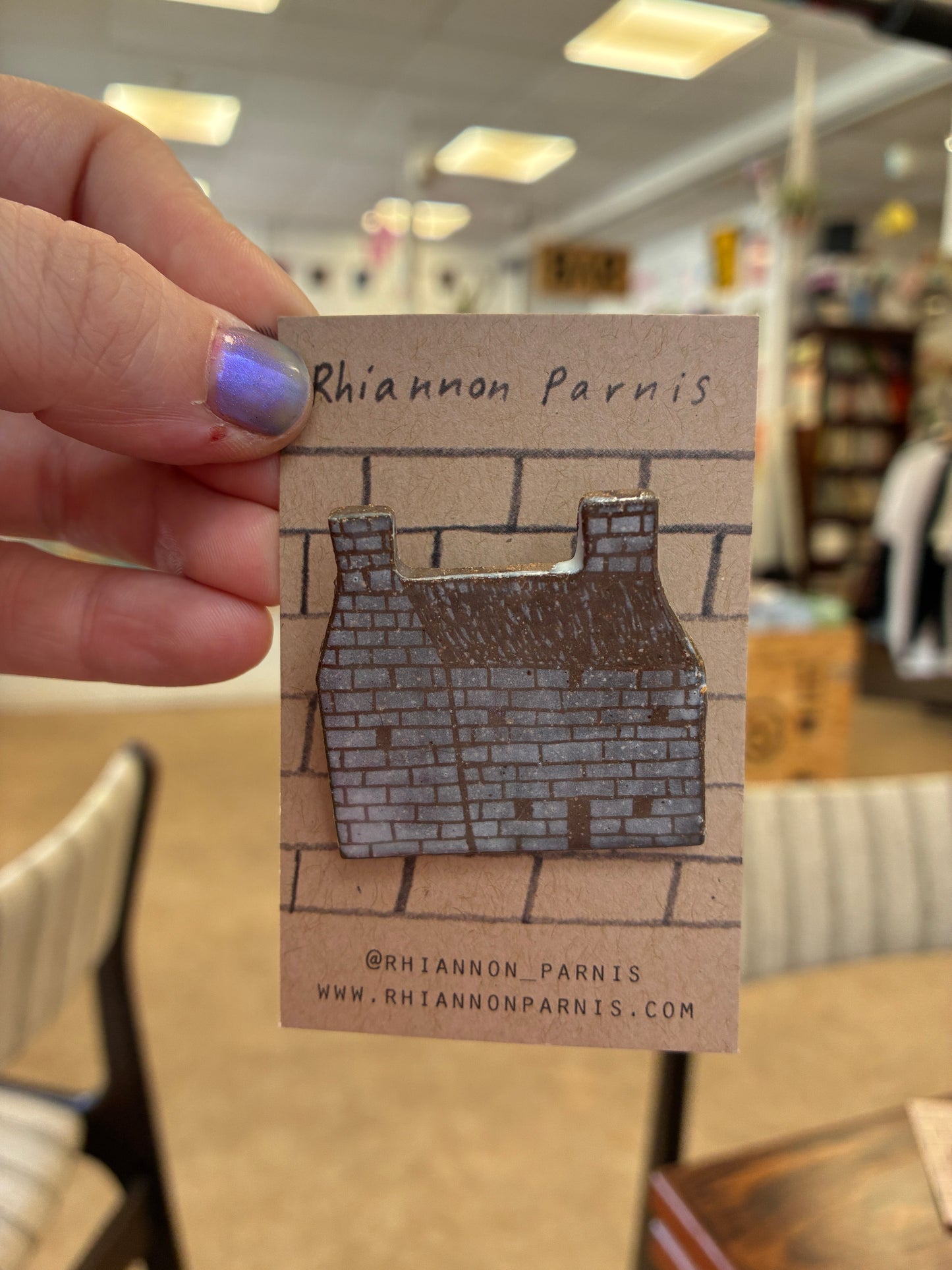 Rhiannon Parnis - Ceramic Brooches