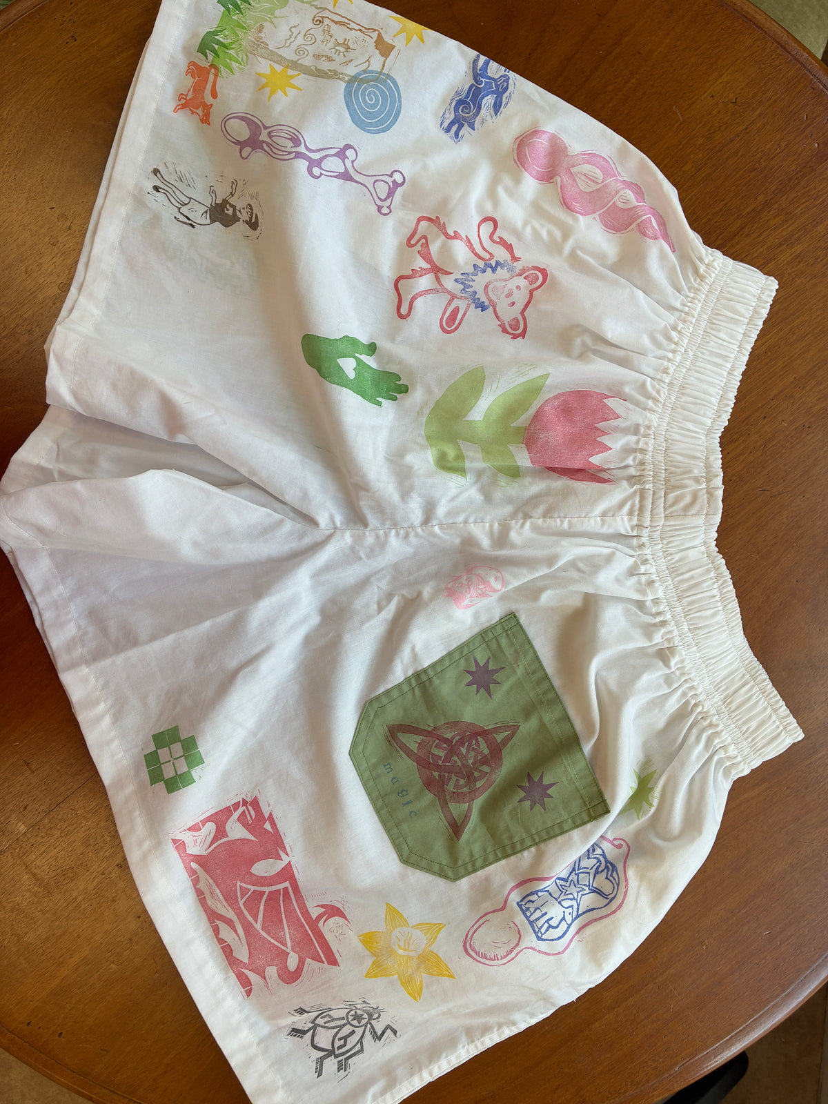 S.P.A.F. Custom Printed Shorts