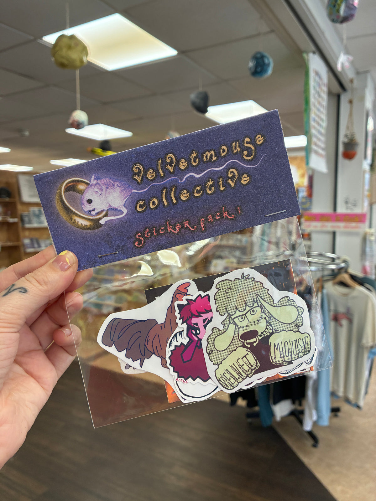 Velvet Mouse Collective - Sticker packs !