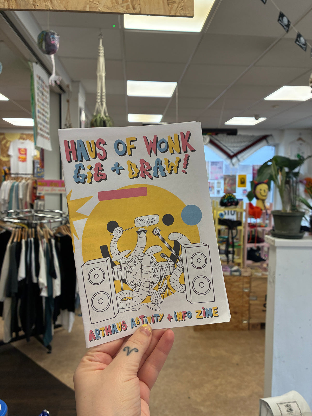 Haus of wonk Actiivity book  + zine!