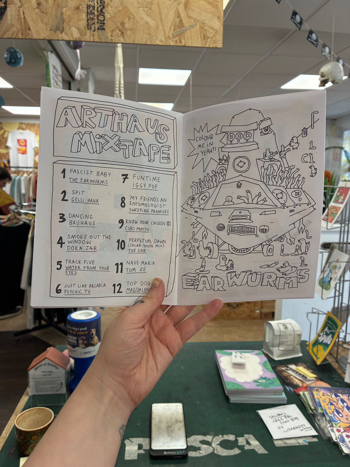 Haus of wonk Actiivity book  + zine!