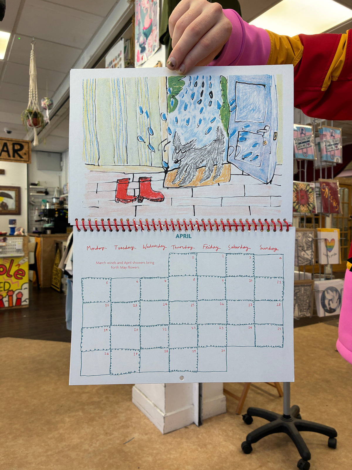 2027 Calender by Eleanor Sykes + Rachel Cannings
