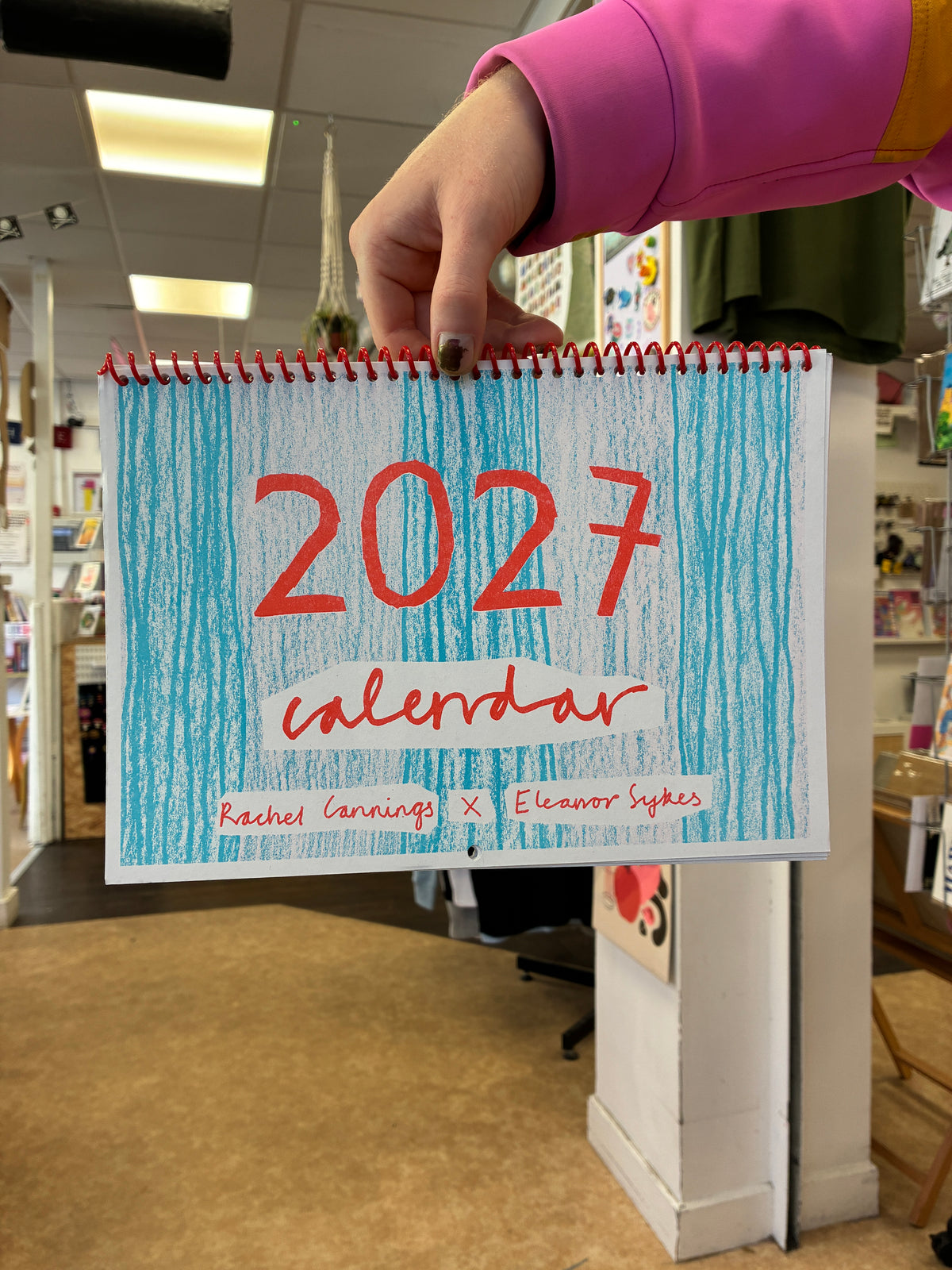 2027 Calender by Eleanor Sykes + Rachel Cannings