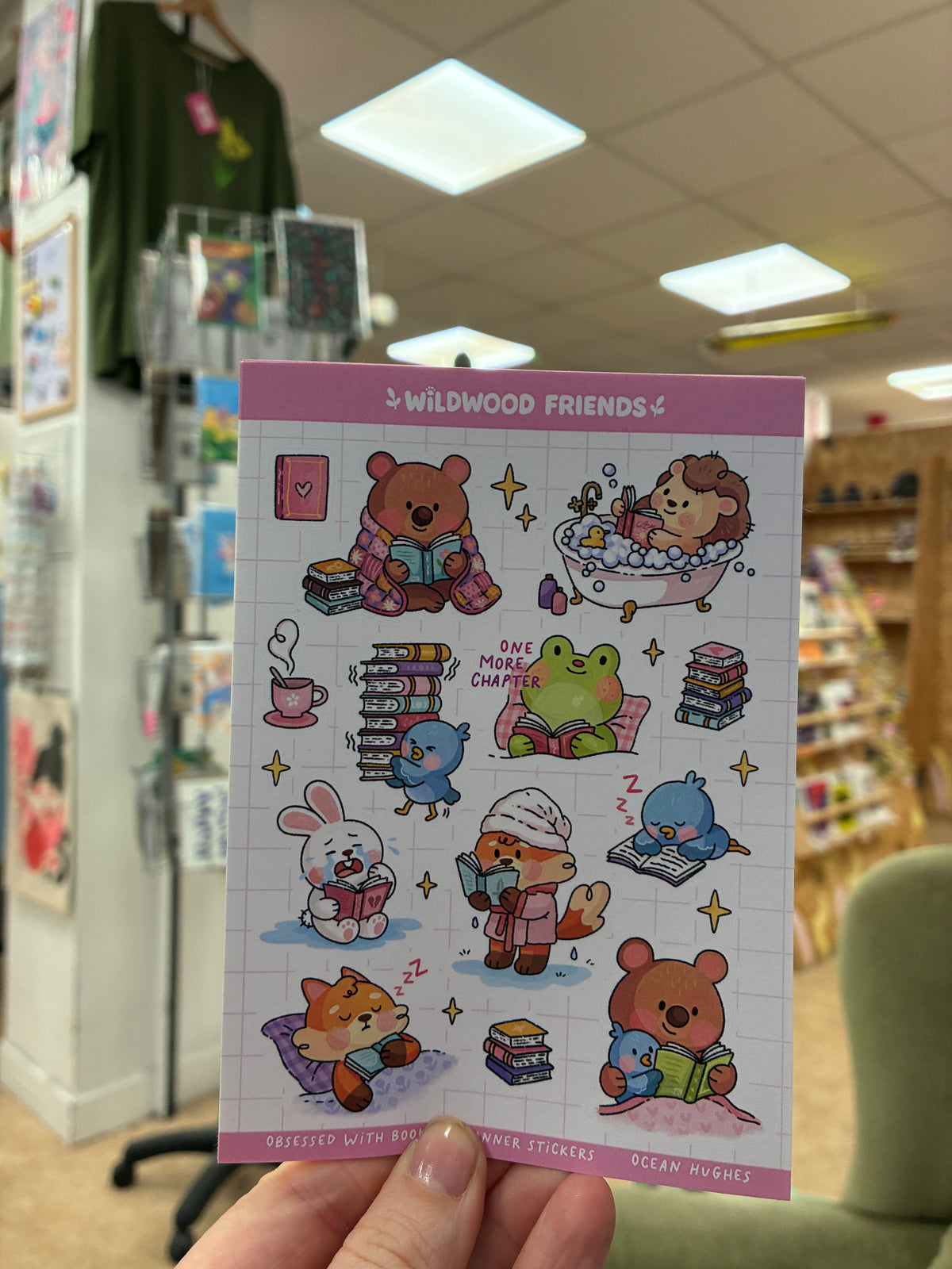 Ocean Hughes - Sticker Sheets
