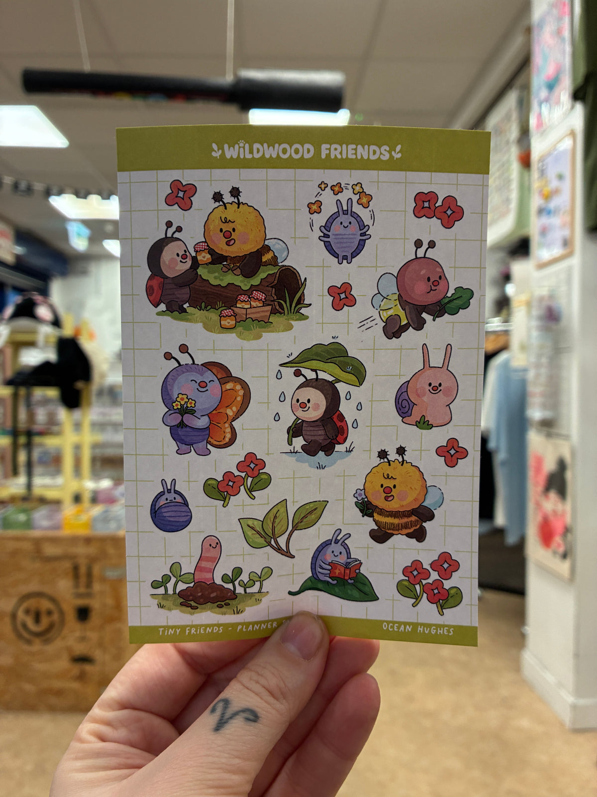 Ocean Hughes - Sticker Sheets