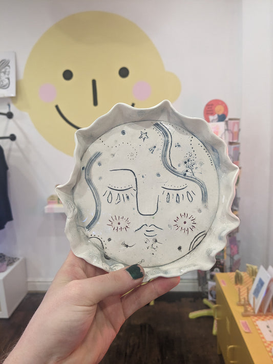 Ceramic Face Dishes by Grace Creates