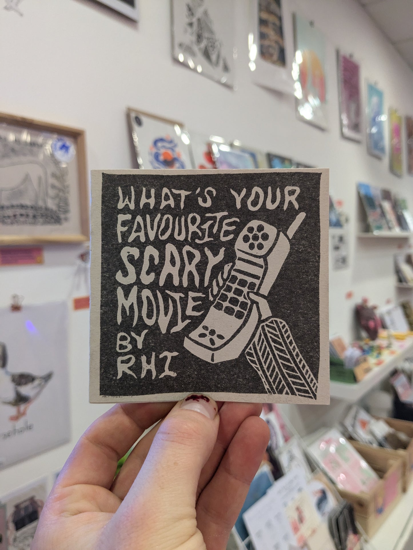 Rhi Exists- What's Your favourite Scary Movie Zine