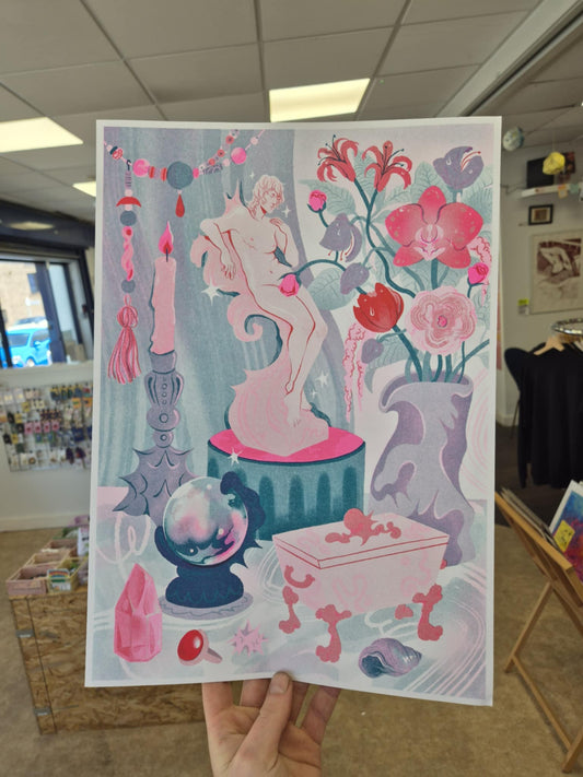 A3 Riso Print by Jua OK!