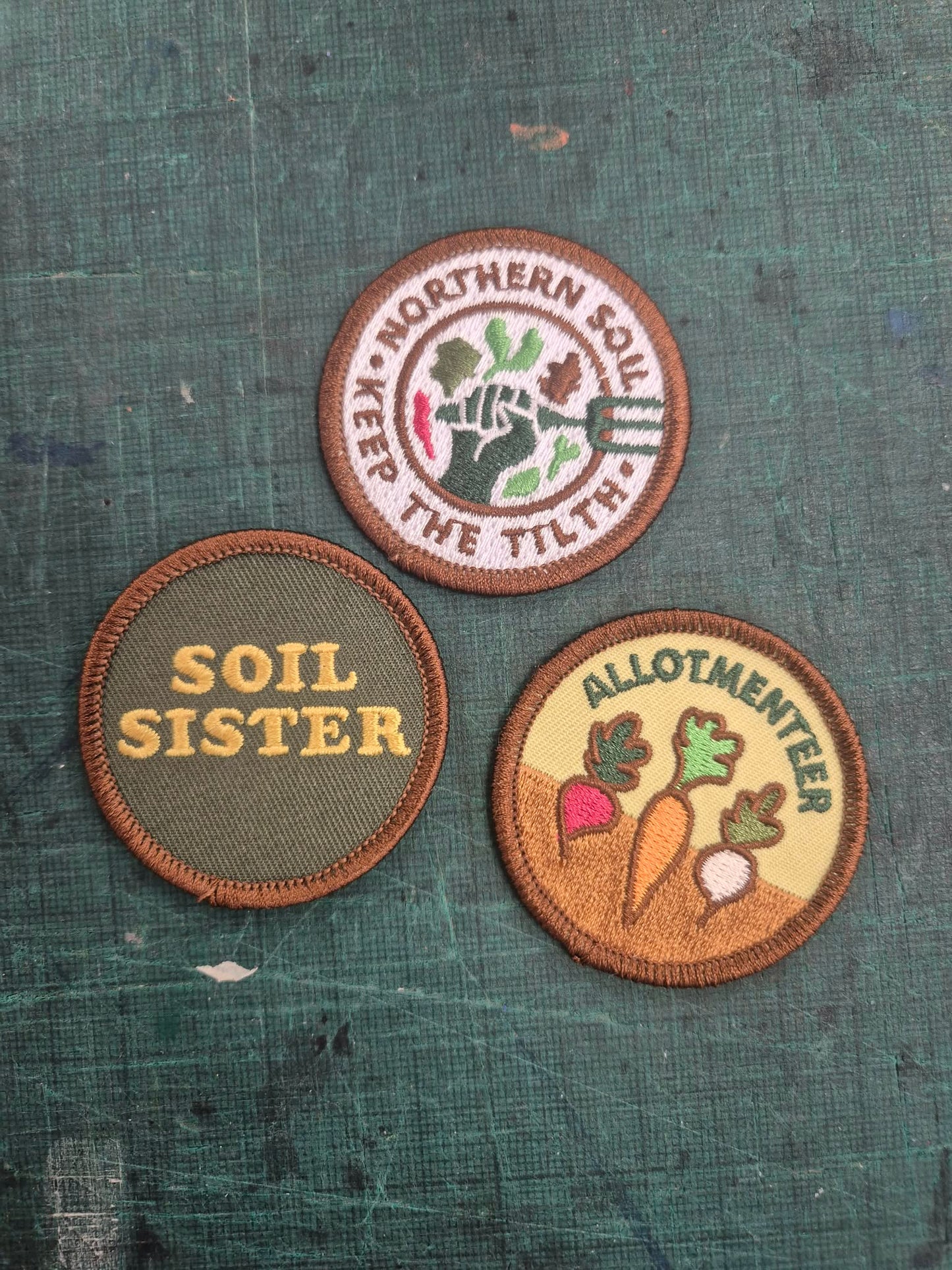 Iron-on Patches by Emily Chappell