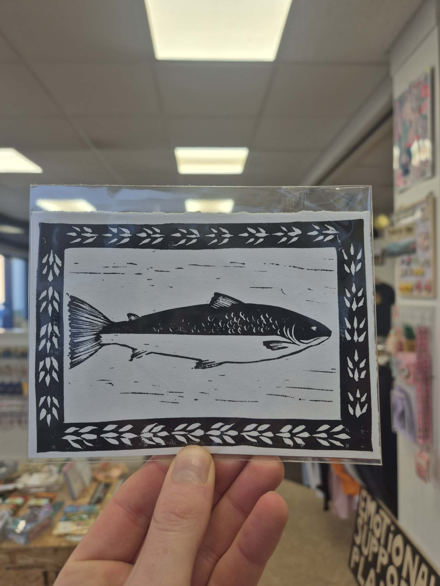 A6 Lino Prints by Spookyoaf