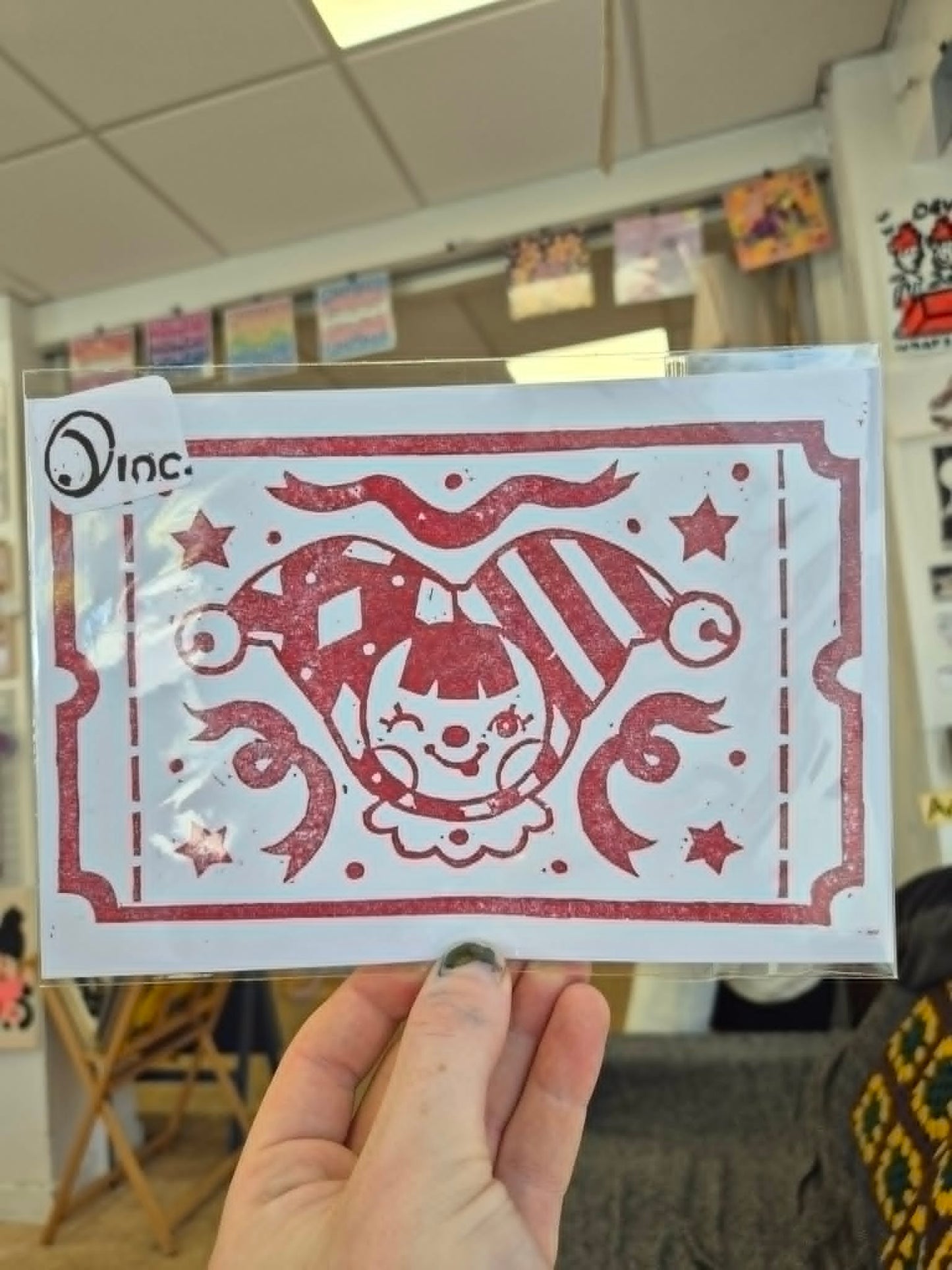 A5 Lino Prints by CrabapplesInc