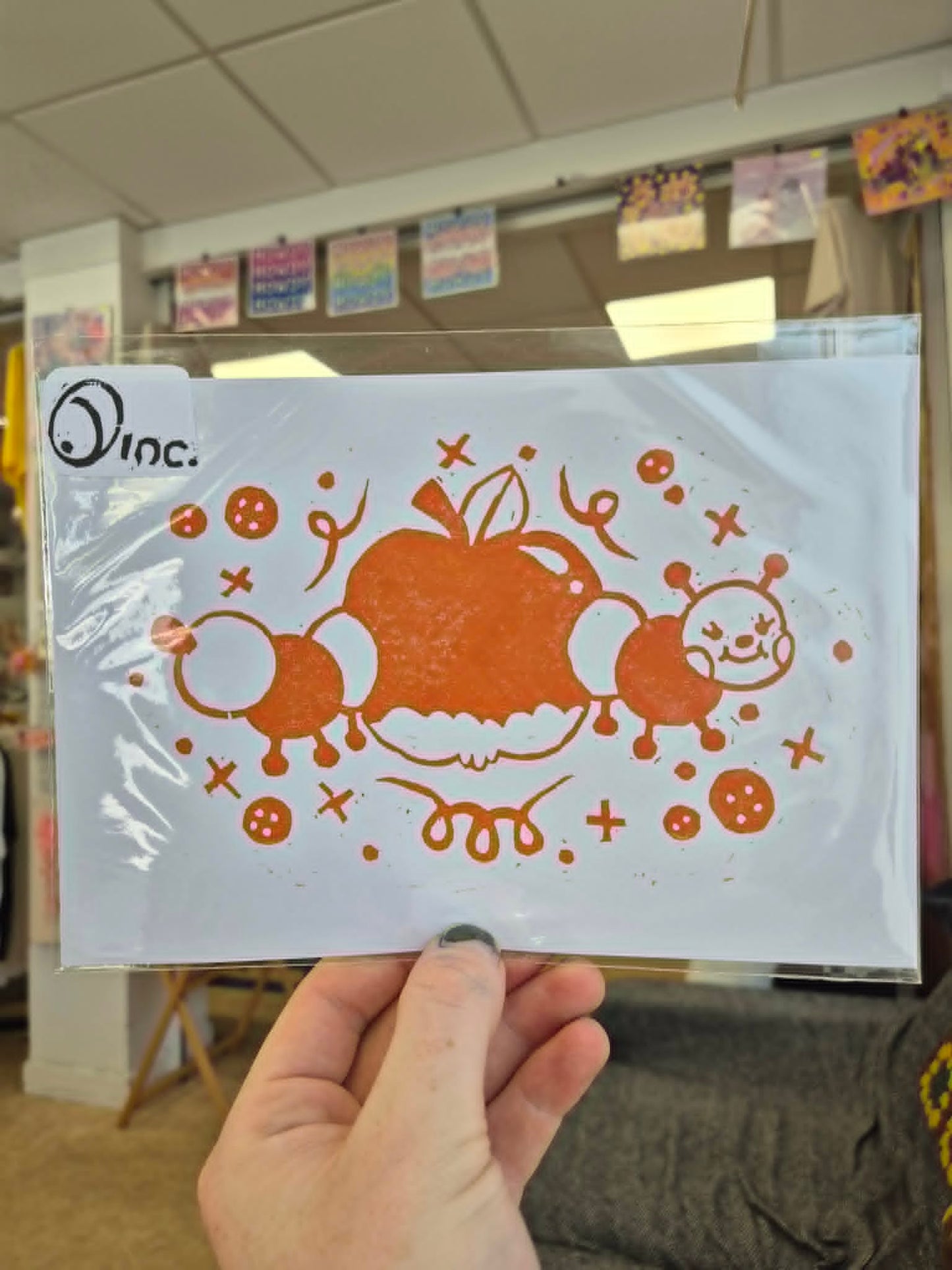 A5 Lino Prints by CrabapplesInc