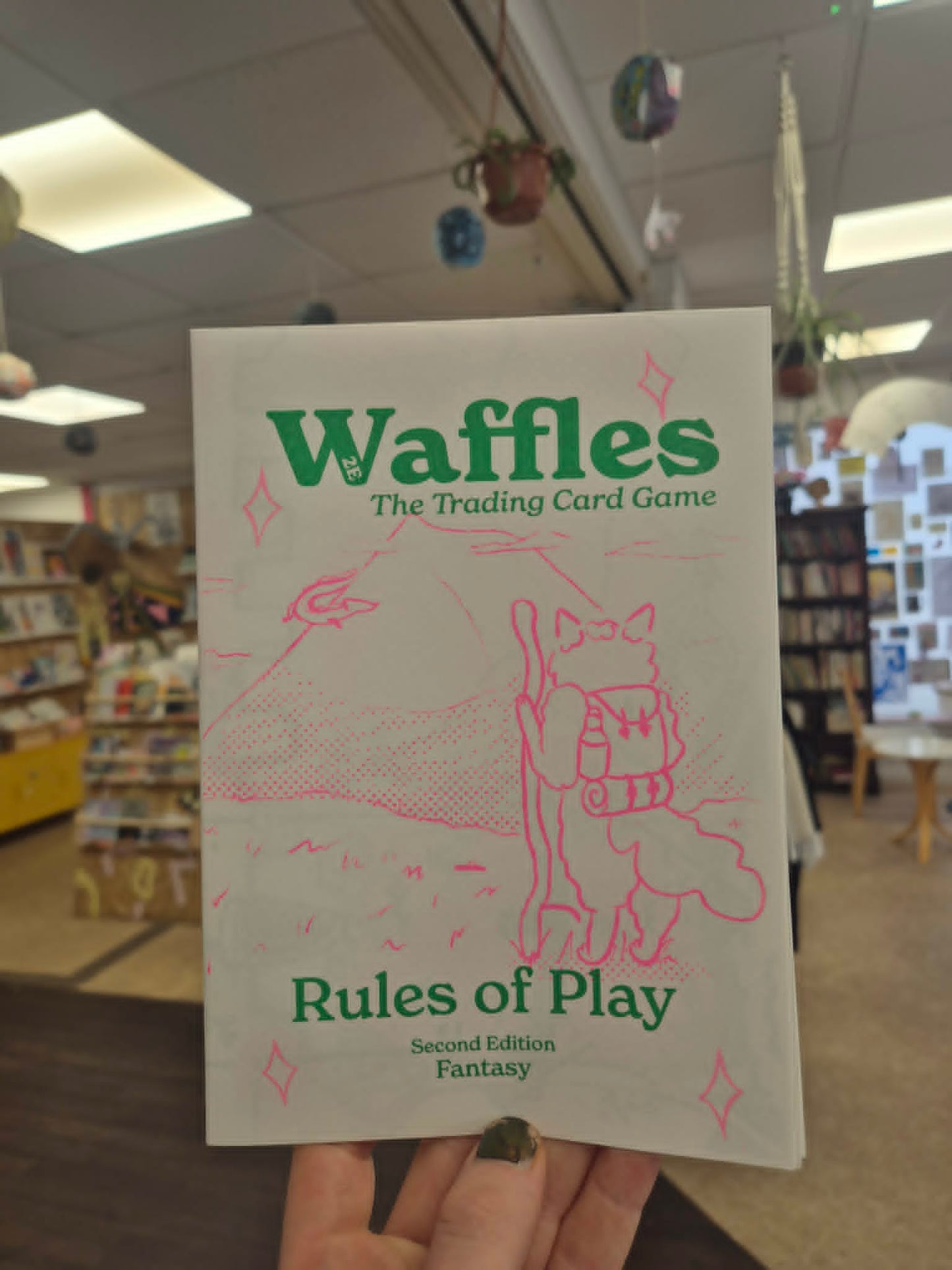Waffles the TCG Playmat