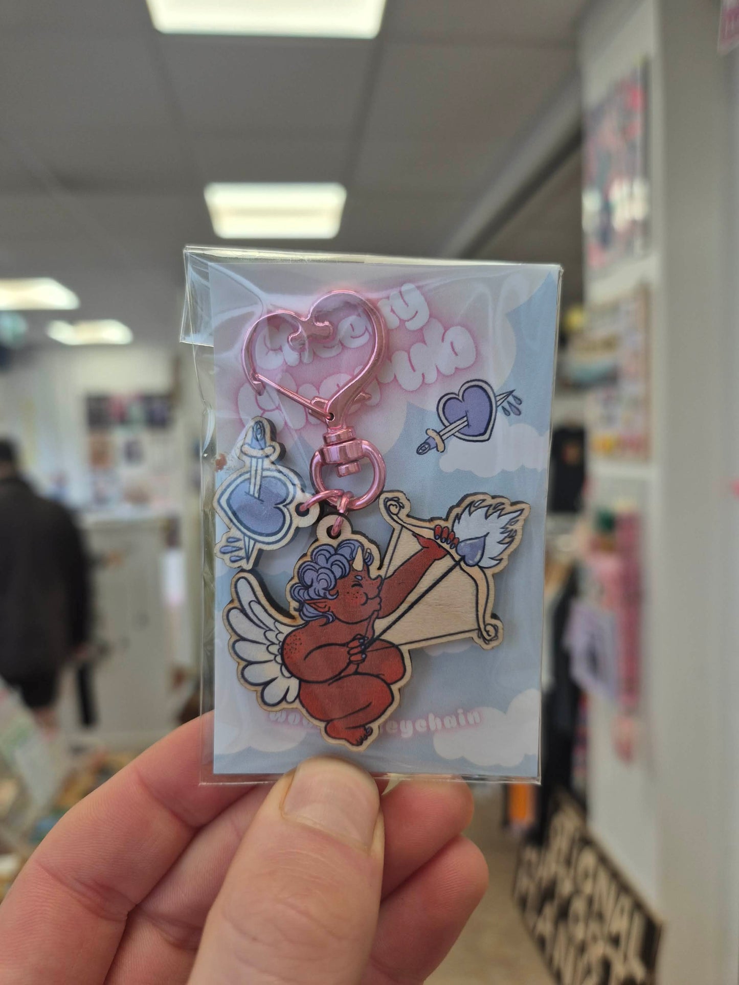 Pigeon- Wooden Keychains