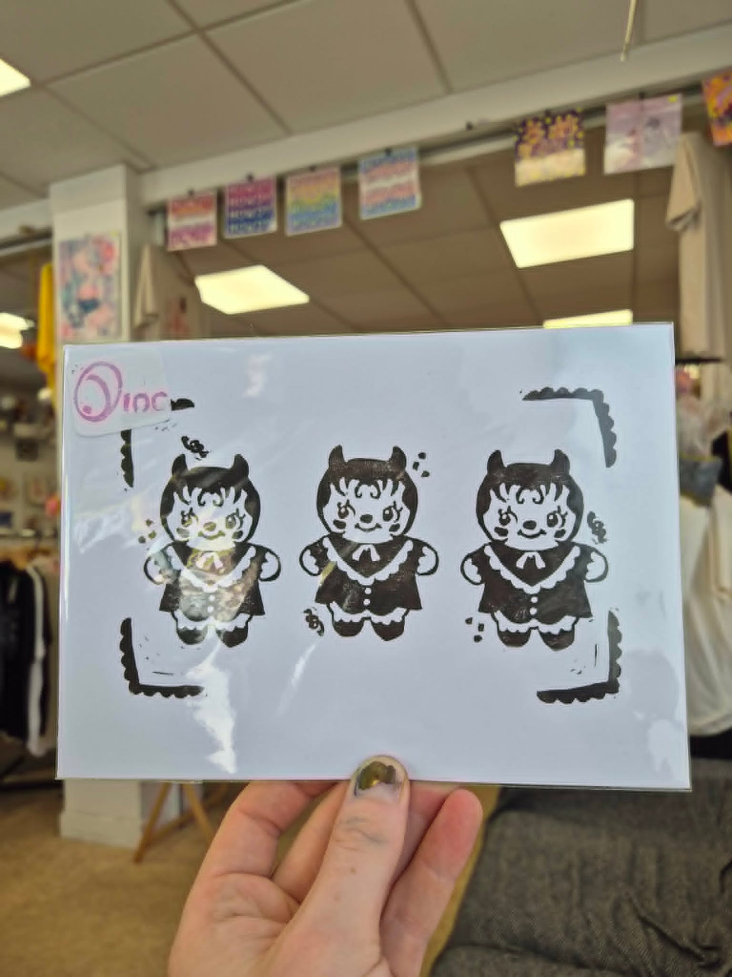 A5 Lino Prints by CrabapplesInc