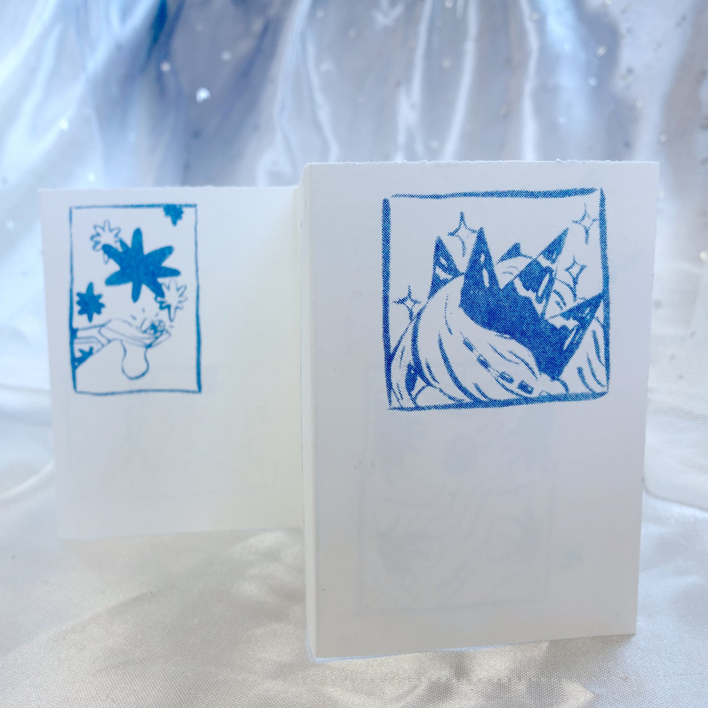 Concertina Risograph zine by its_kayy